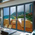 Feelingtop Interior or Exterior Aluminum Tempered Glass Sliding Door